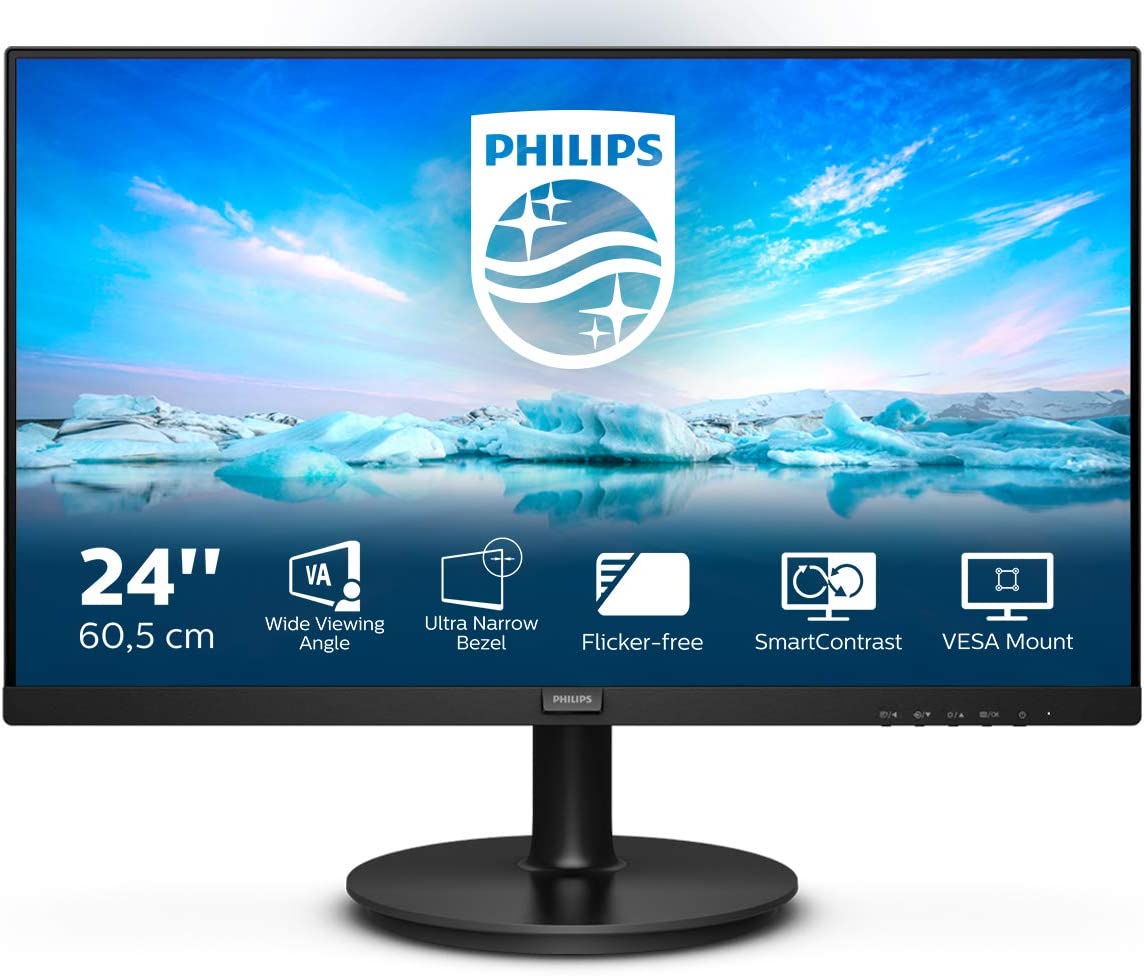 Monitor Philips multimediale 24″ WLED