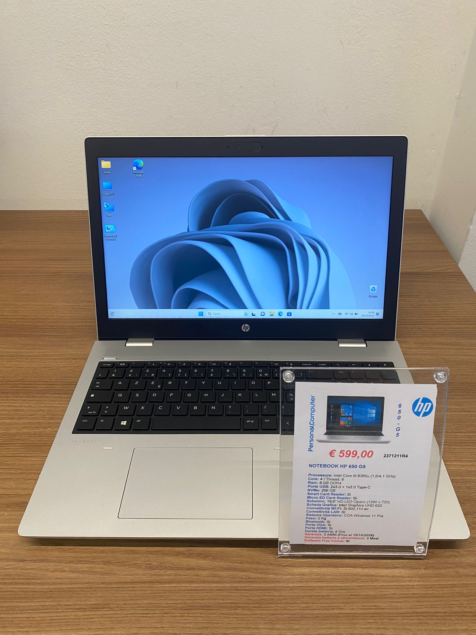 Notebook HP Probook 650 G5
